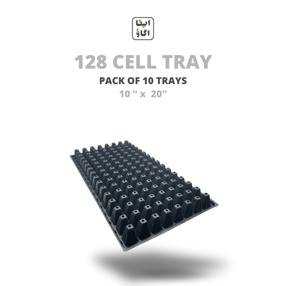 Garden Seedling Trays 128 Plugs - Apnaugao