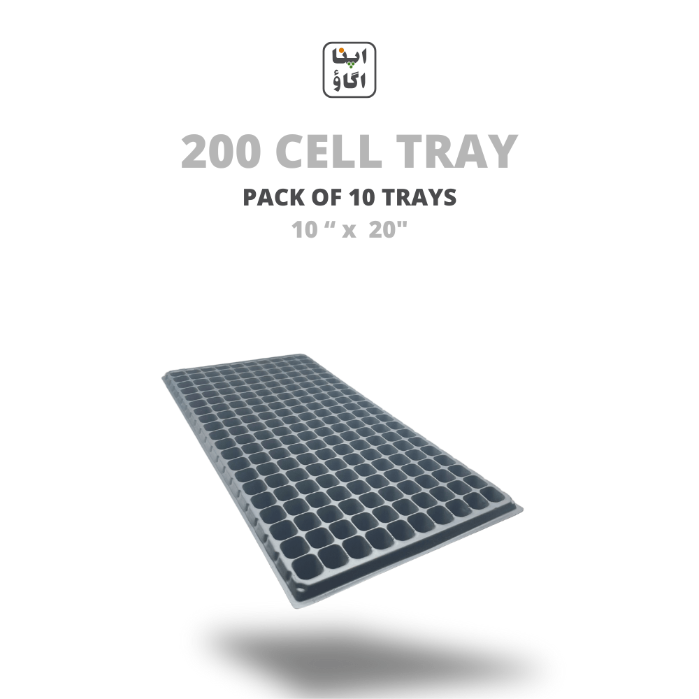 Garden Seedling Trays 200 Plugs - Apnaugao