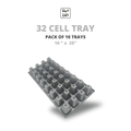 Garden Seedling Trays 32 Plugs - Apnaugao
