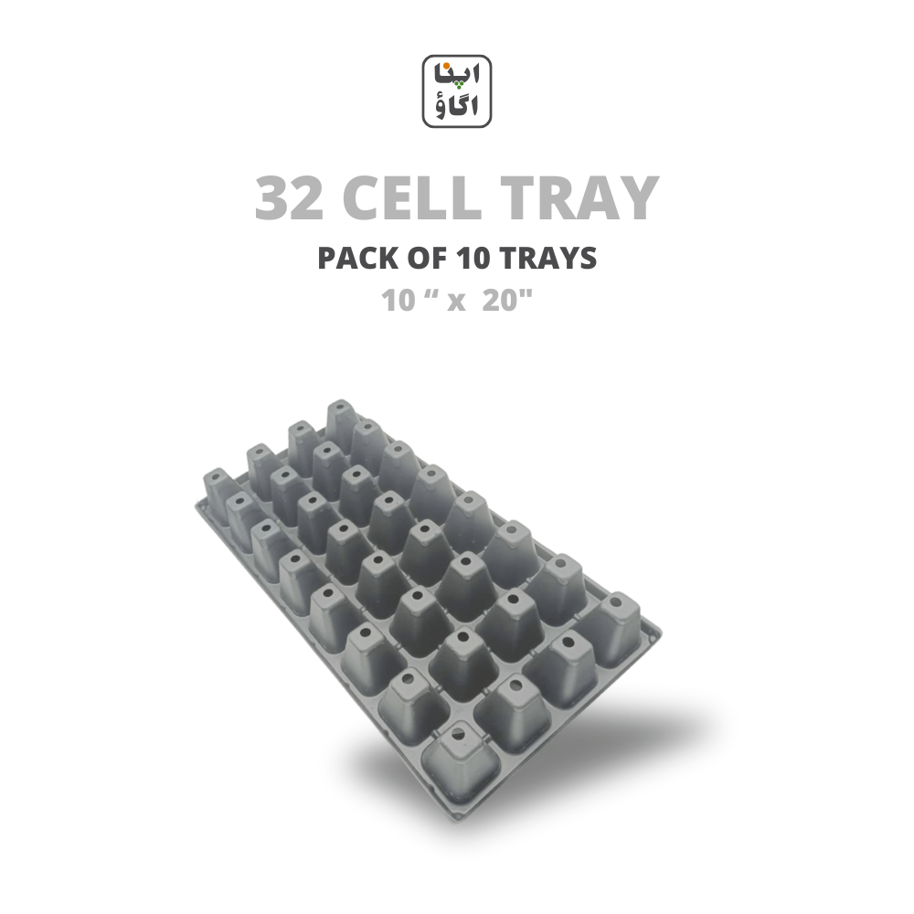 Garden Seedling Trays 32 Plugs - Apnaugao
