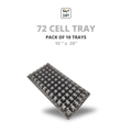 Garden Seedling Trays 72 Plugs - Apnaugao