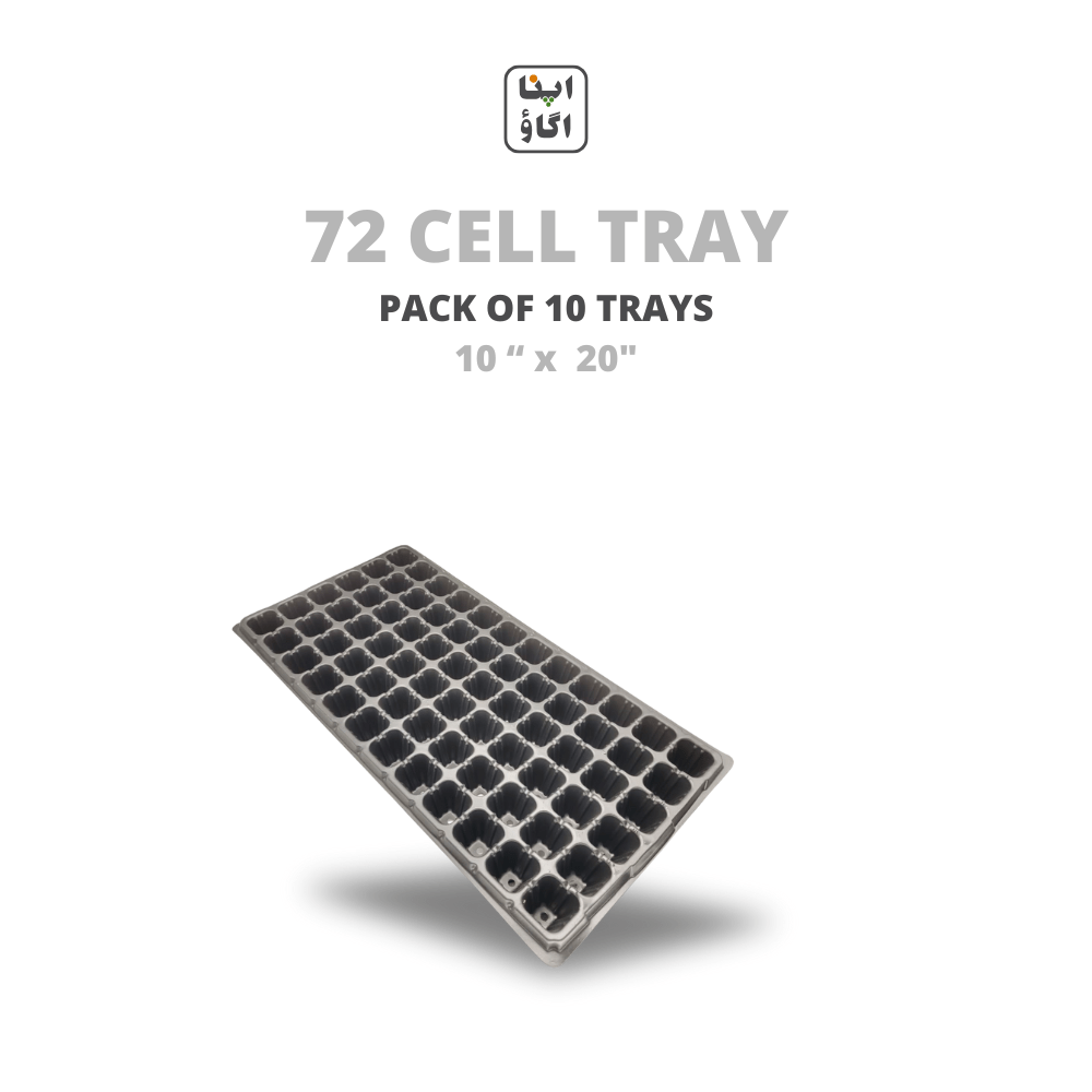 Garden Seedling Trays 72 Plugs - Apnaugao