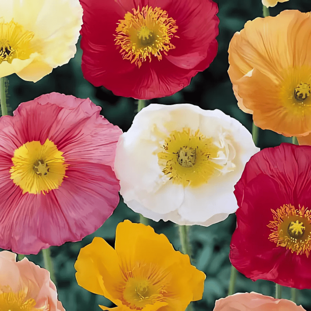 Californian Poppy Double Mix Flower Seeds - Apnaugao