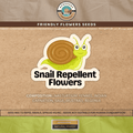 Friendly Flowers - Snails repellent flowers seeds - Apnaugao