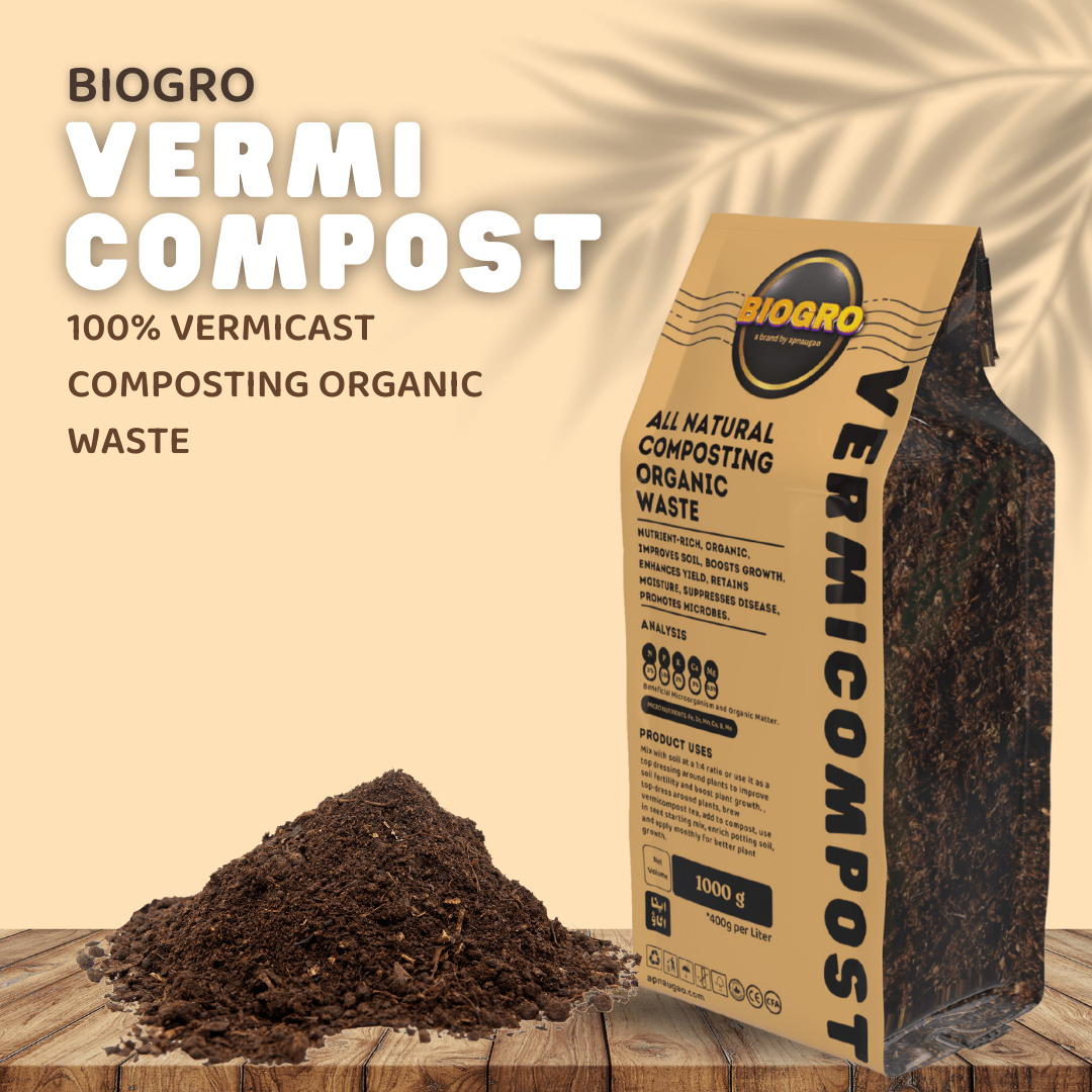 BIOGRO ORGANIC VERMICOPOST - Apnaugao