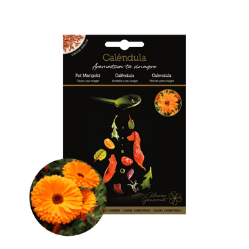 CALENDULA ( Pot Marigold ) Edible Flower Seeds - Apnaugao