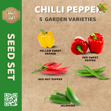 Chili Pepper Seeds Set