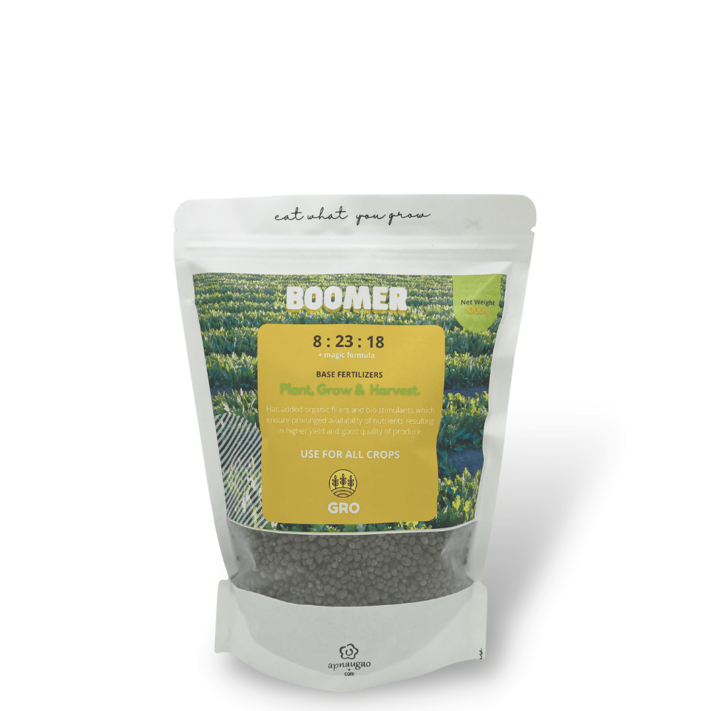 BOOMER Base Fertiliser For Home Gardening Granules - Apnaugao