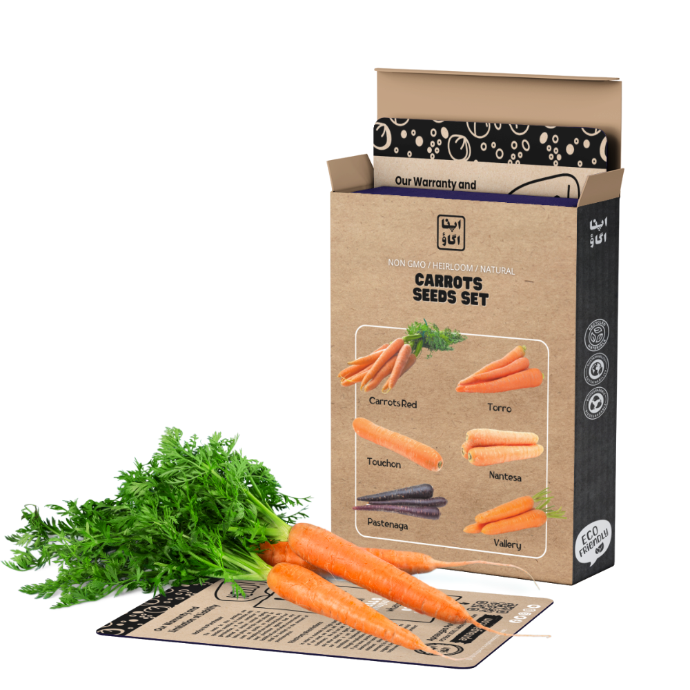 Carrots Seeds Set