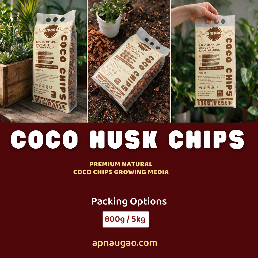 Grow better with cocohusk chip 