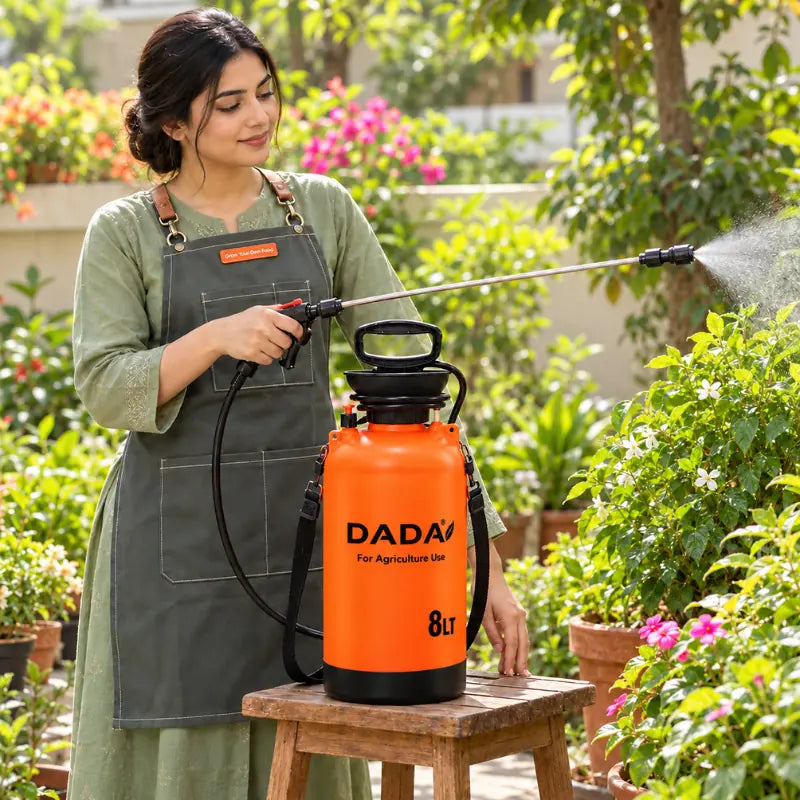 DADA 8L Manual Pressure Sprayer for Agriculture & Garden