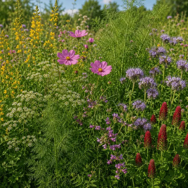 grow Natural Pollination flower seeds mix in Pakistan by apnaugao