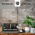 Premium grade rice husk ash