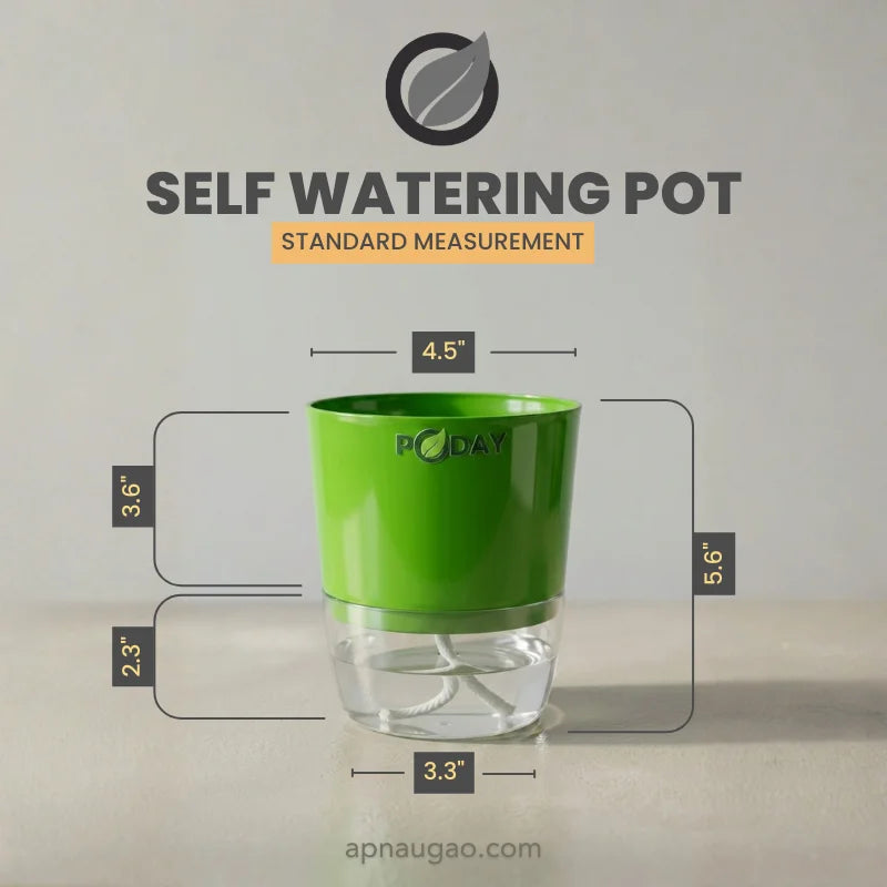 buy 6" apnaugao premium self watering pot