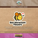 Friendly Flowers - Honey Bees Attractant Flowers Seeds
