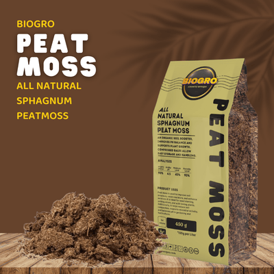 BIOGRO Premium Peat Moss 4.5L pack – natural seedling media for home gardening and nurseries