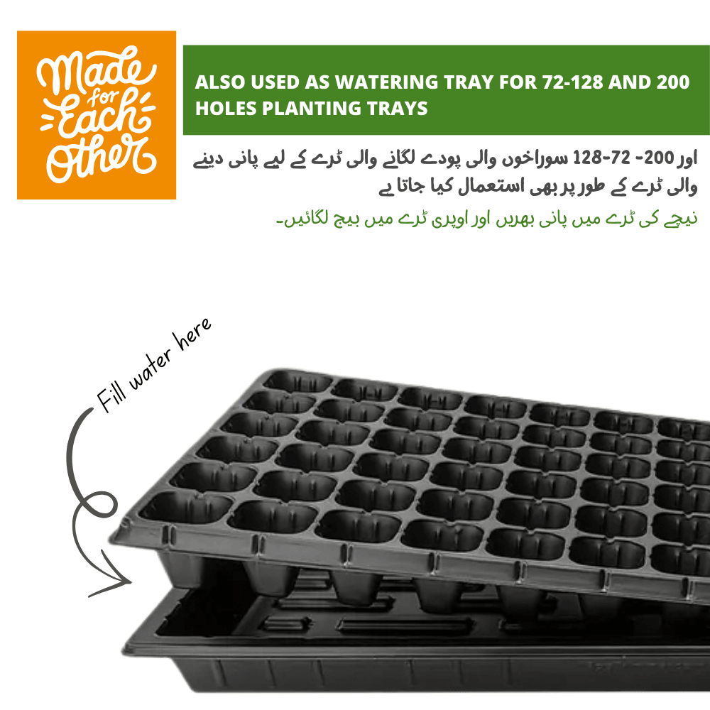Easy to grow hydroponic trays for home gardening