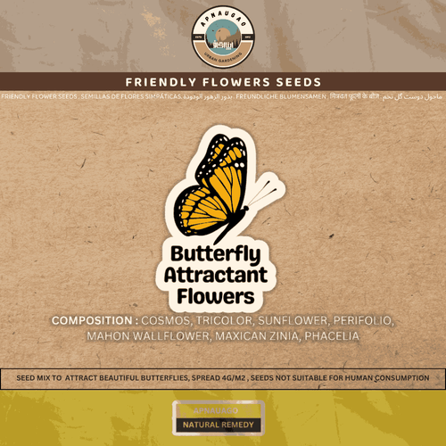 Butterfly Garden Flower Seeds Mix – Pollinator