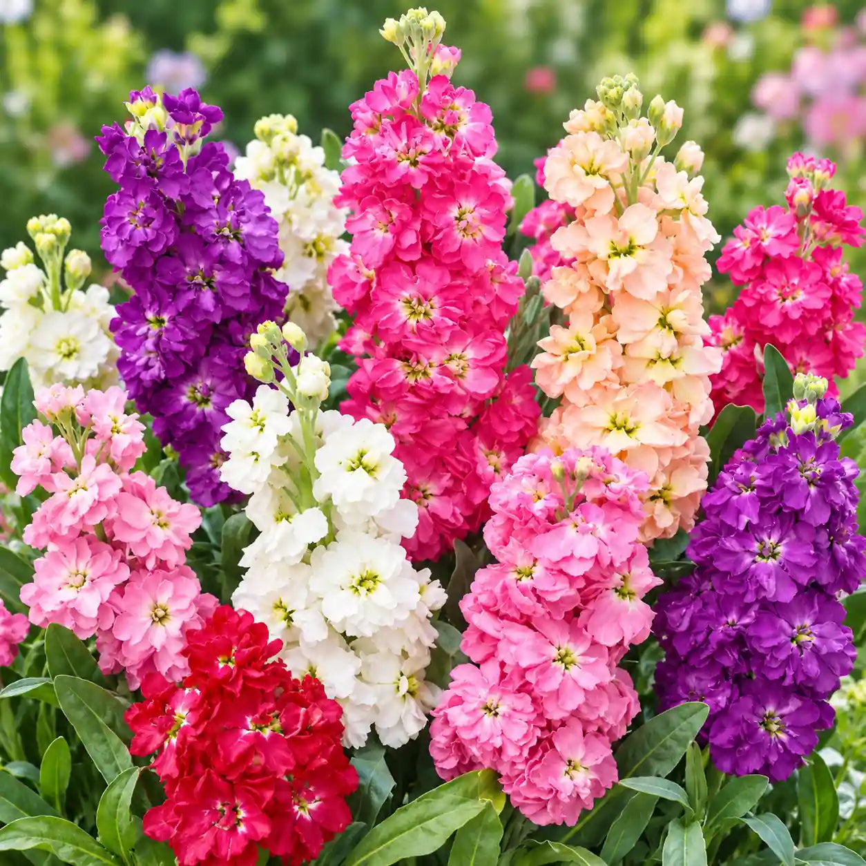 stock double iron series cut flower seeds in Pakistan