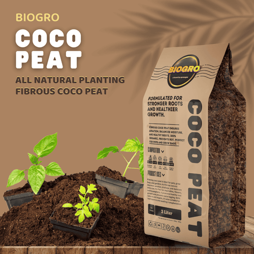 BIOGRO Natural Planting Coco Peat Premium Grade