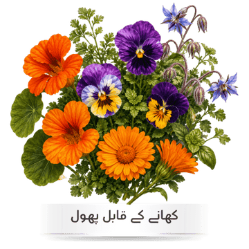 grow flower which you can eat - apnaugao