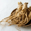 Ginseng roots on a white surface | buy seeds