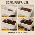 usecoco peat compressed block in home gardening for better results