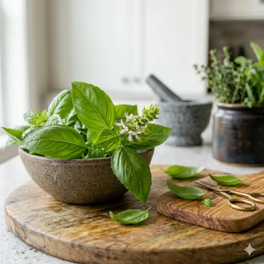 bush basil seeds by apnaugao in Pakistan
