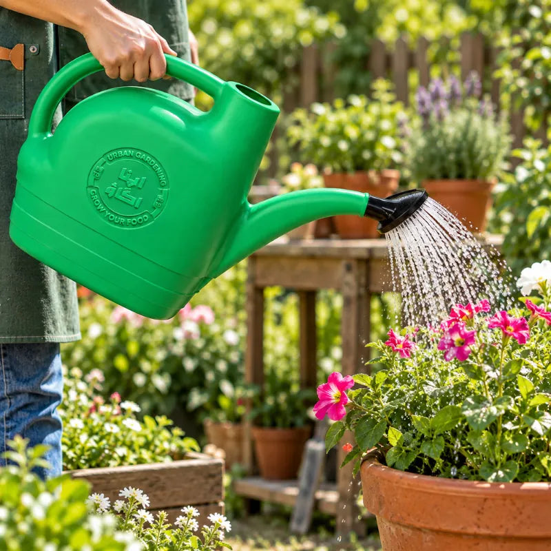 Plastic Watering Can for Home & Garden - Classic 10 Liter