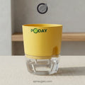 apnaugao self watering pots yellow color
