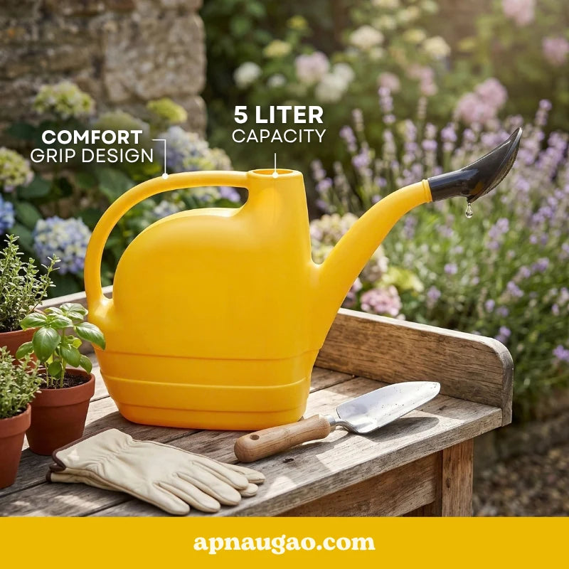 Watering Can - Yellow - 5 Liters