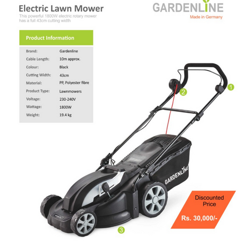 Gardenline Electric Lawn Mower
