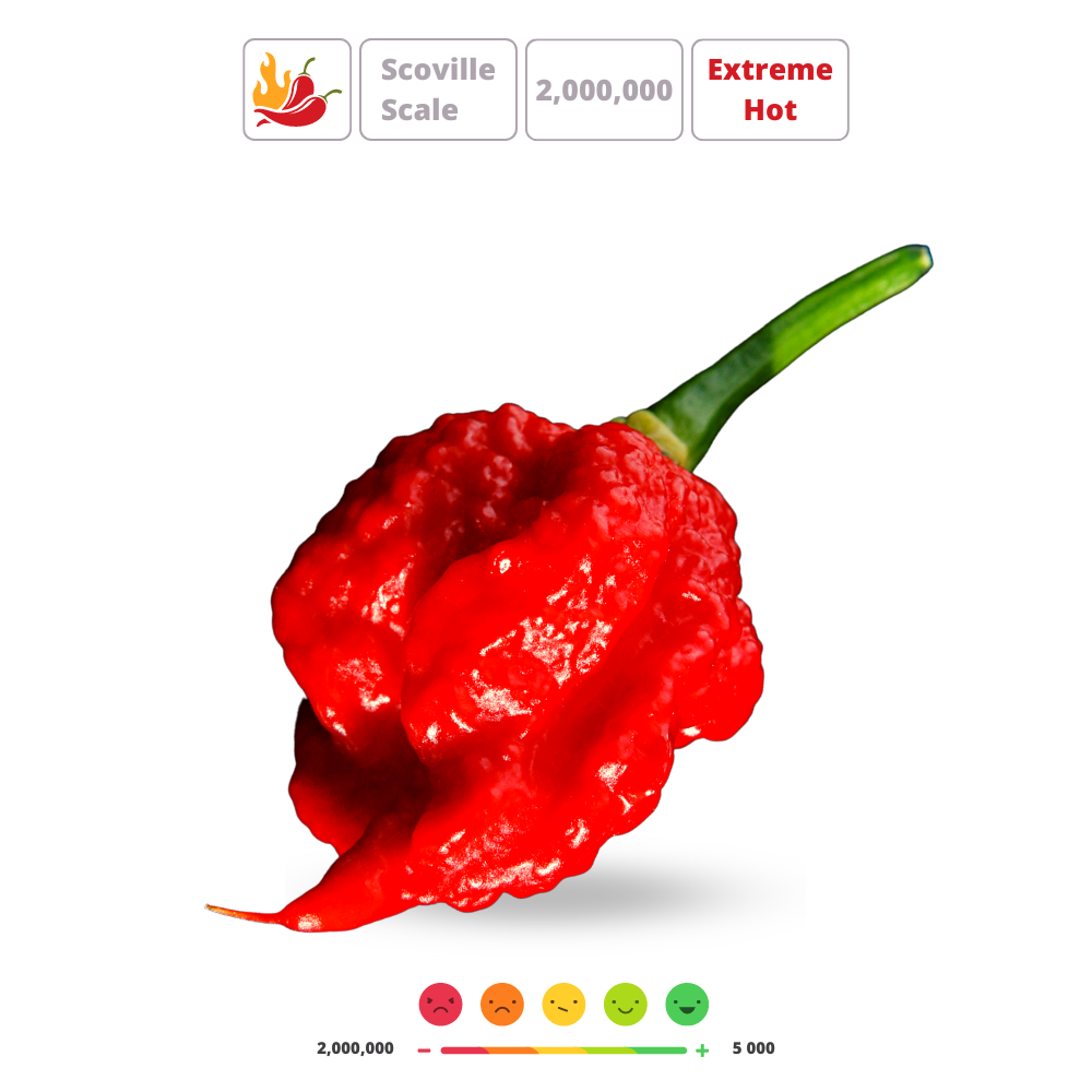 Carolina reapers hotsell scoville scale