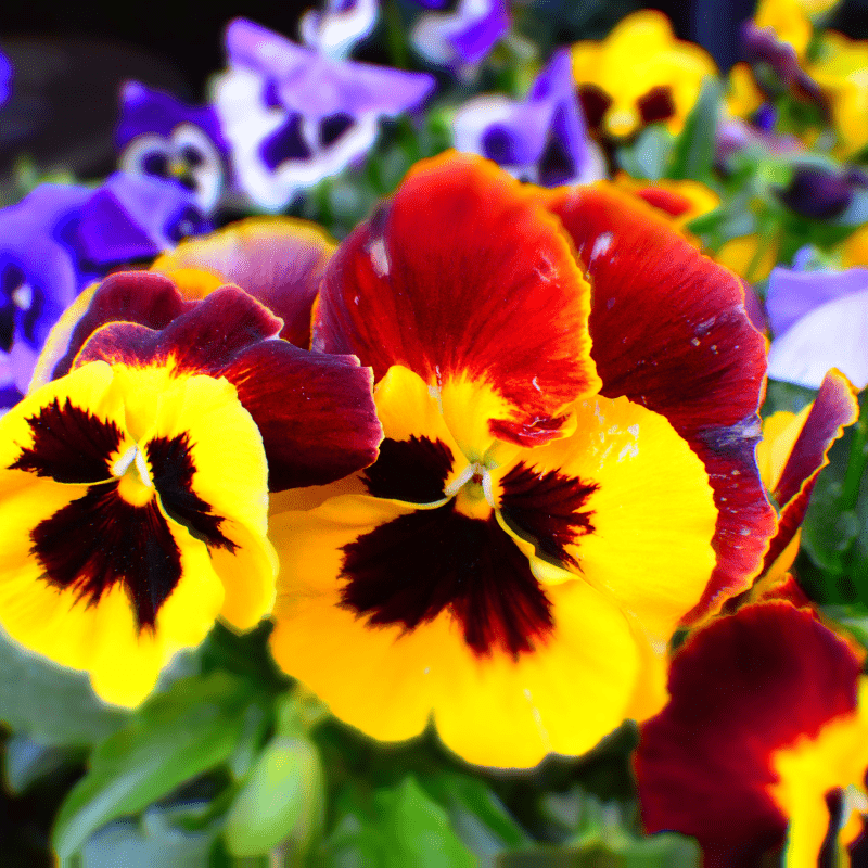 Pansy Big Dogs Mix Seeds - Apnaugao