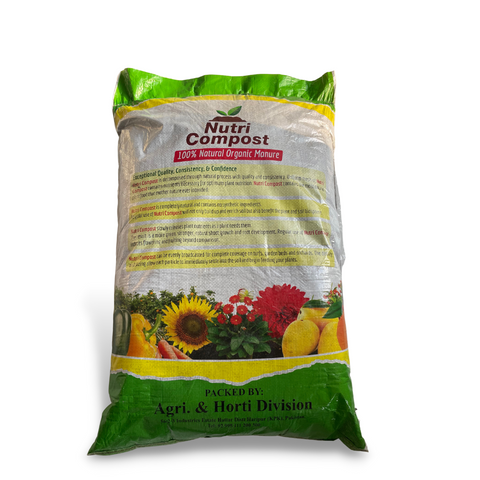 Nutri Compost 100% Natural Organic Manure 40kg